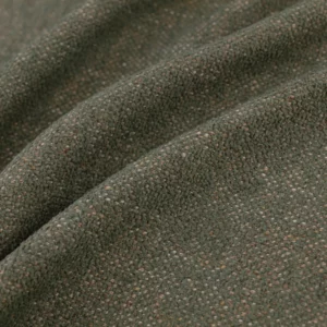 green plain velvet-chenille fabric from Warwick