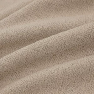 neutral plain velvet-chenille fabric from Warwick