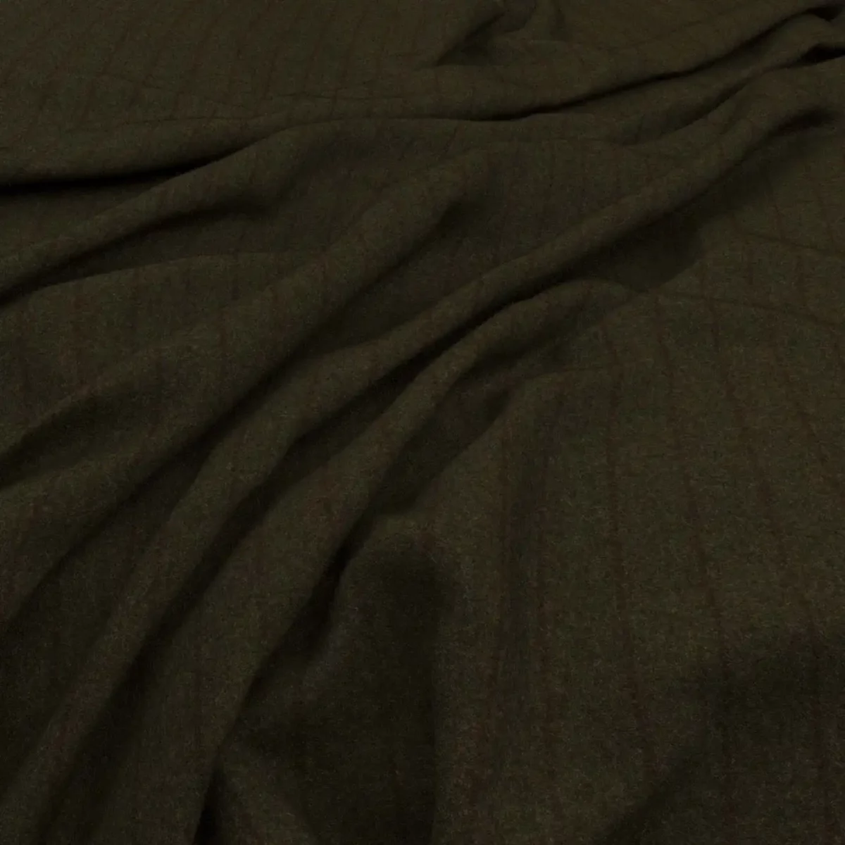 Smythson Fabric - Cyprus by green striped woolen fabric from Warwick