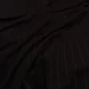 black-grey striped woolen fabric from Warwick