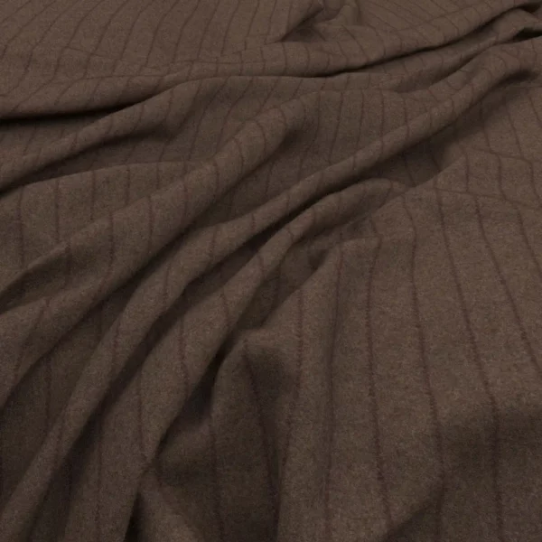 Smythson Fabric - Imperial by brown striped woolen fabric from Warwick