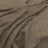 neutral striped woolen fabric from Warwick