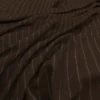 brown striped woolen fabric from Warwick
