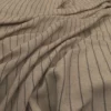 neutral striped woolen fabric from Warwick