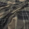 blue checked woolen fabric from Warwick