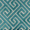 blue contemporary velvet-chenille fabric from Cristina Marrone