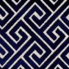 blue contemporary velvet-chenille fabric from Cristina Marrone
