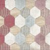 multicolour contemporary velvet-chenille fabric from Cristina Marrone
