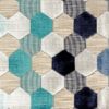 multicolour contemporary velvet-chenille fabric from Cristina Marrone