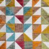 multicolour geometric velvet-chenille fabric from Cristina Marrone