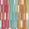 multicolour striped velvet-chenille fabric from Cristina Marrone