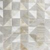 neutral geometric velvet-chenille fabric from Cristina Marrone