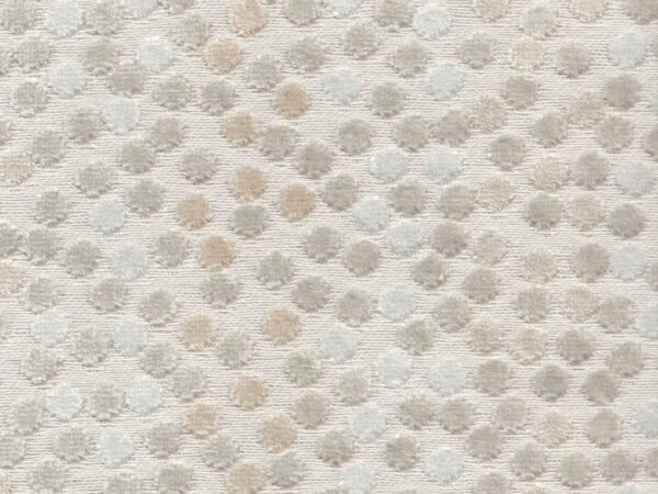 neutral spotted velvet-chenille fabric from Cristina Marrone