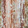 orange striped velvet-chenille fabric from Cristina Marrone
