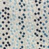 blue spotted velvet-chenille fabric from Cristina Marrone