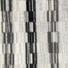 black-grey striped velvet-chenille fabric from Cristina Marrone