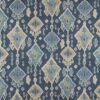 blue traditional cotton fabric from Ashley Wilde