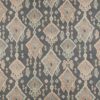 black-grey traditional cotton fabric from Ashley Wilde