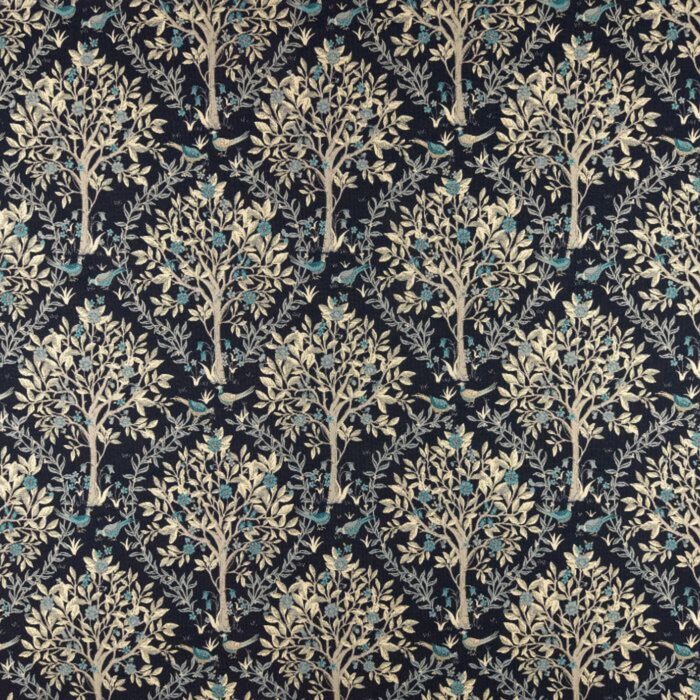 Bedgebury Fabric - Ink swatch