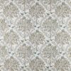 white botanical woven fabric from Ashley Wilde