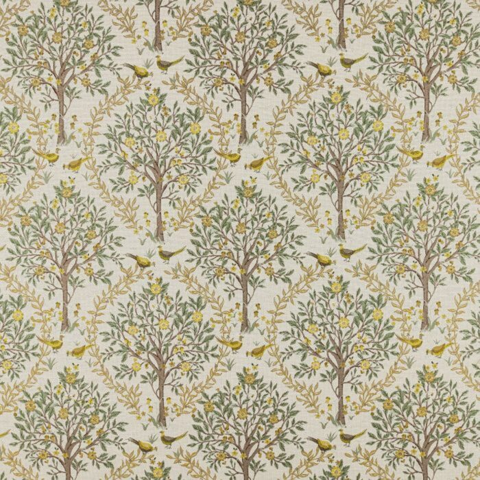 Bedgebury Fabric - Lemon swatch