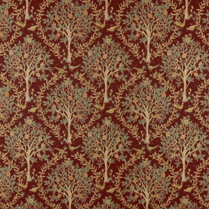 Bedgebury Fabric - Merlot swatch