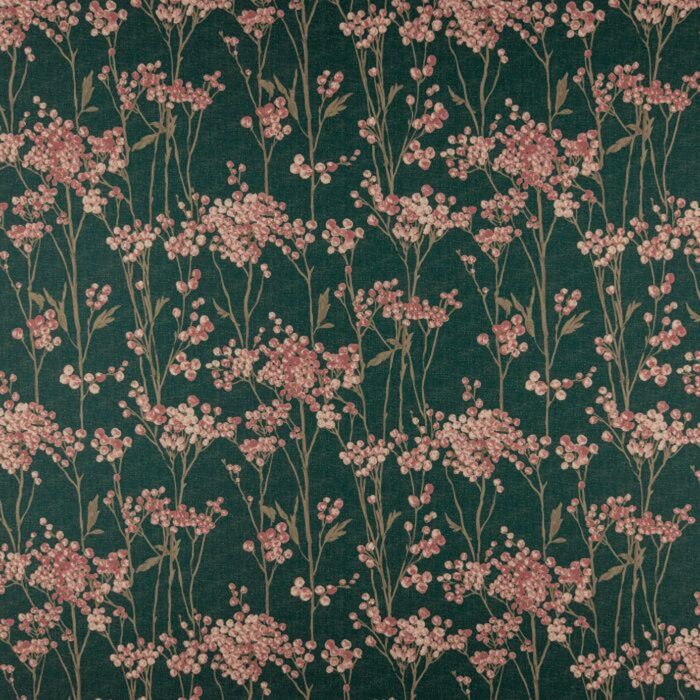 Hawthorn Fabric - Peacock swatch