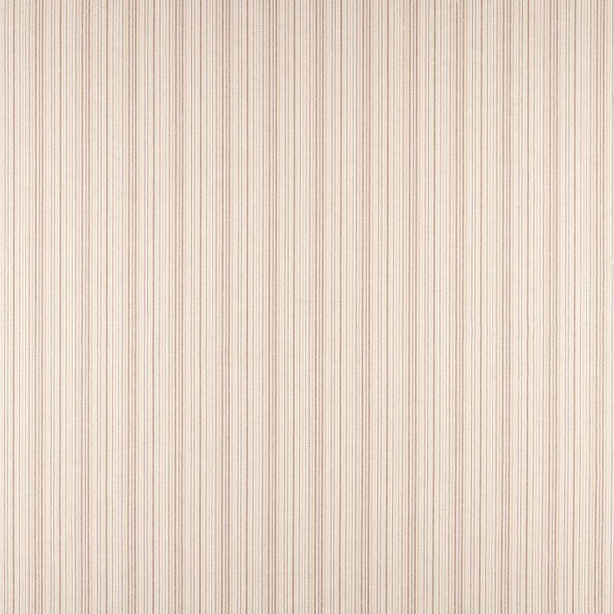 Hickory Fabric - Persimmon by neutral striped woven fabric from Ashley Wilde