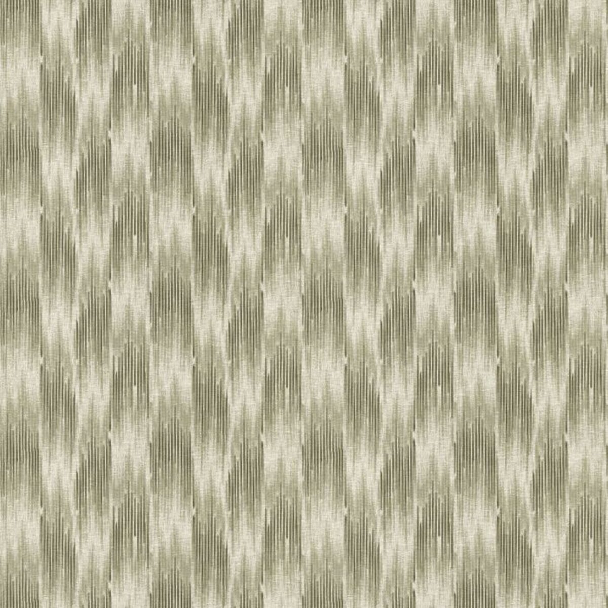 Serrula Fabric - Moss by green striped woven fabric from Ashley Wilde