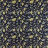 blue botanical woven fabric from Ashley Wilde