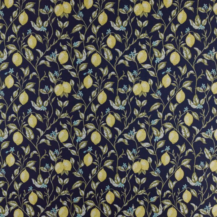 Verna Fabric - Ink swatch