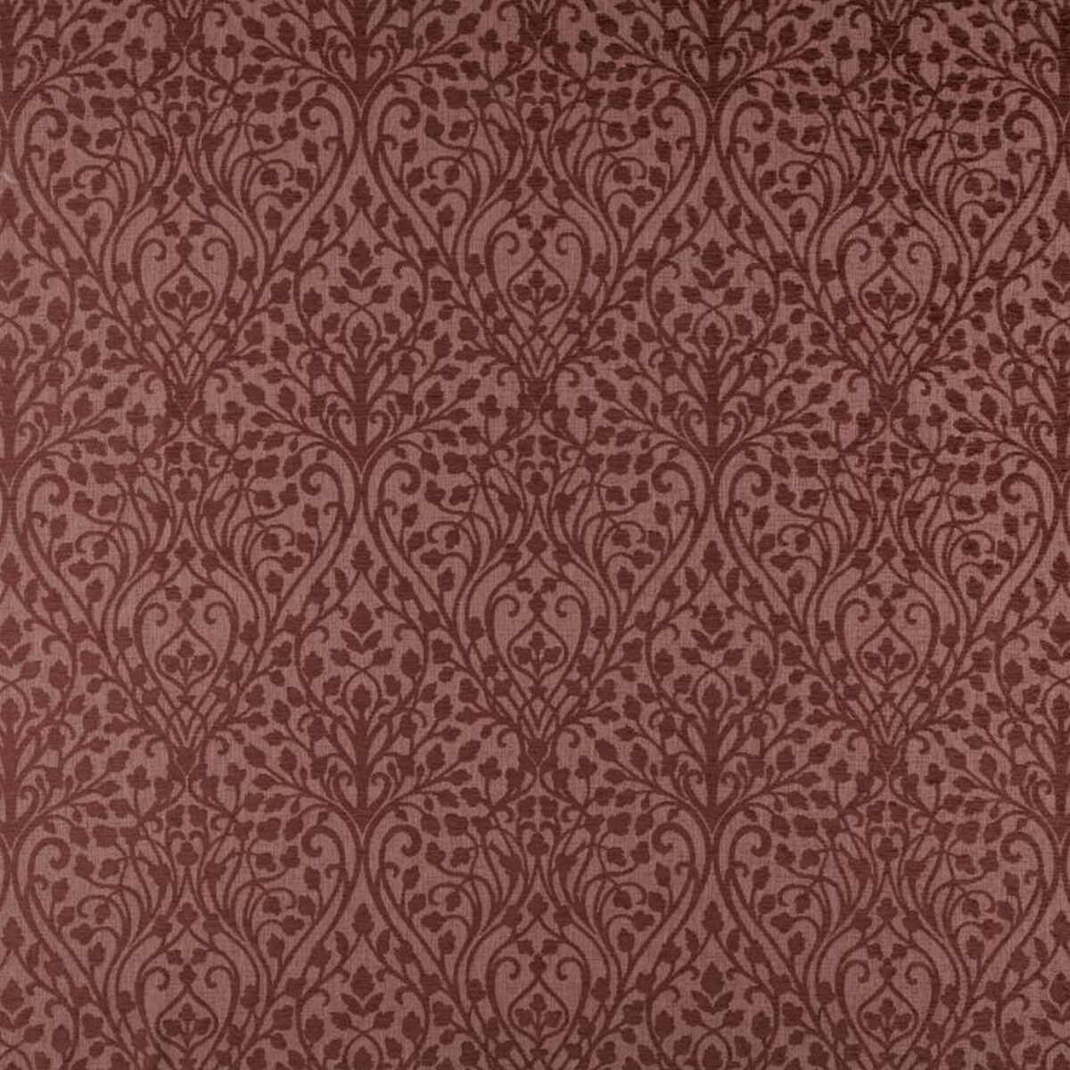 Wisley Fabric - Rosewood by pink traditional woven fabric from Ashley Wilde