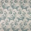 blue botanical woven fabric from Ashley Wilde