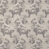 black-grey botanical woven fabric from Ashley Wilde