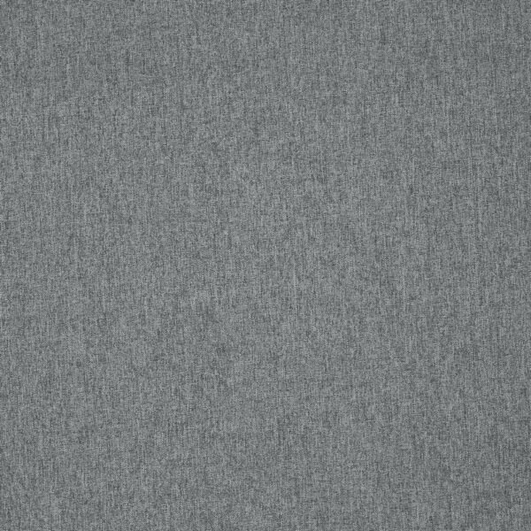 Hartington Fabric - Pewter by black-grey plain woven fabric from Prestigious Textiles