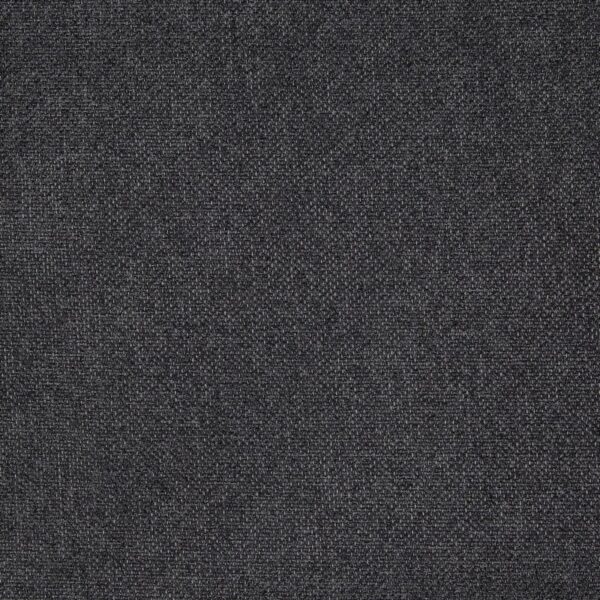 Peyton Fabric - Shadow by black-grey plain woven fabric from Prestigious Textiles