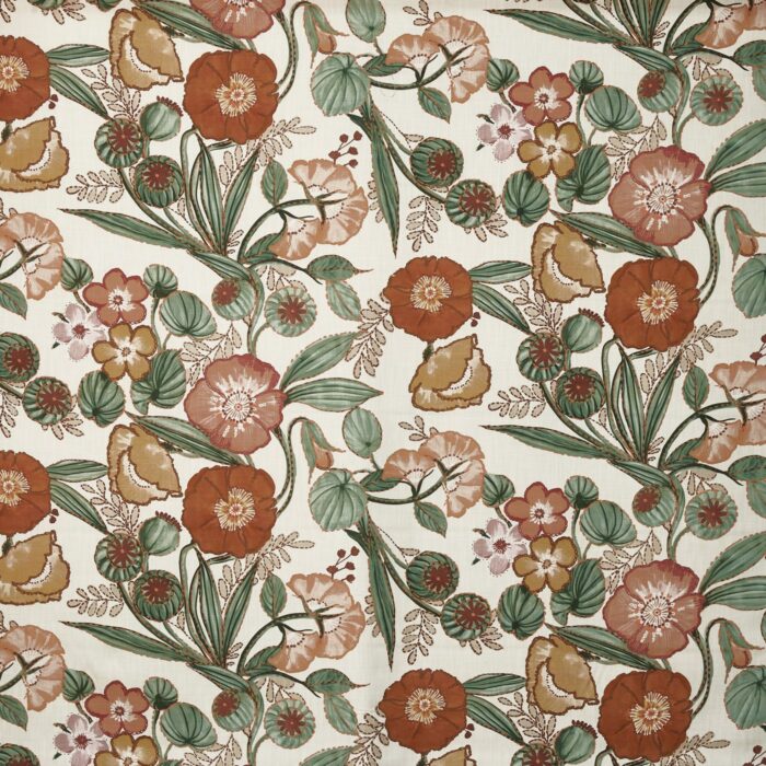 Lucienne Fabric - Papaya swatch