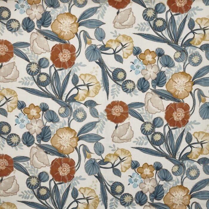 Lucienne Fabric - Chambray swatch