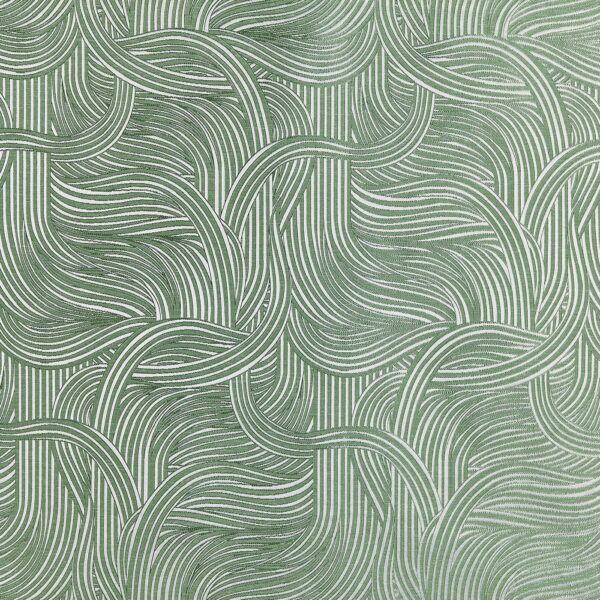 green contemporary jacquard fabric from Prestigious Textiles