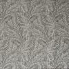 black-grey botanical jacquard fabric from Prestigious Textiles