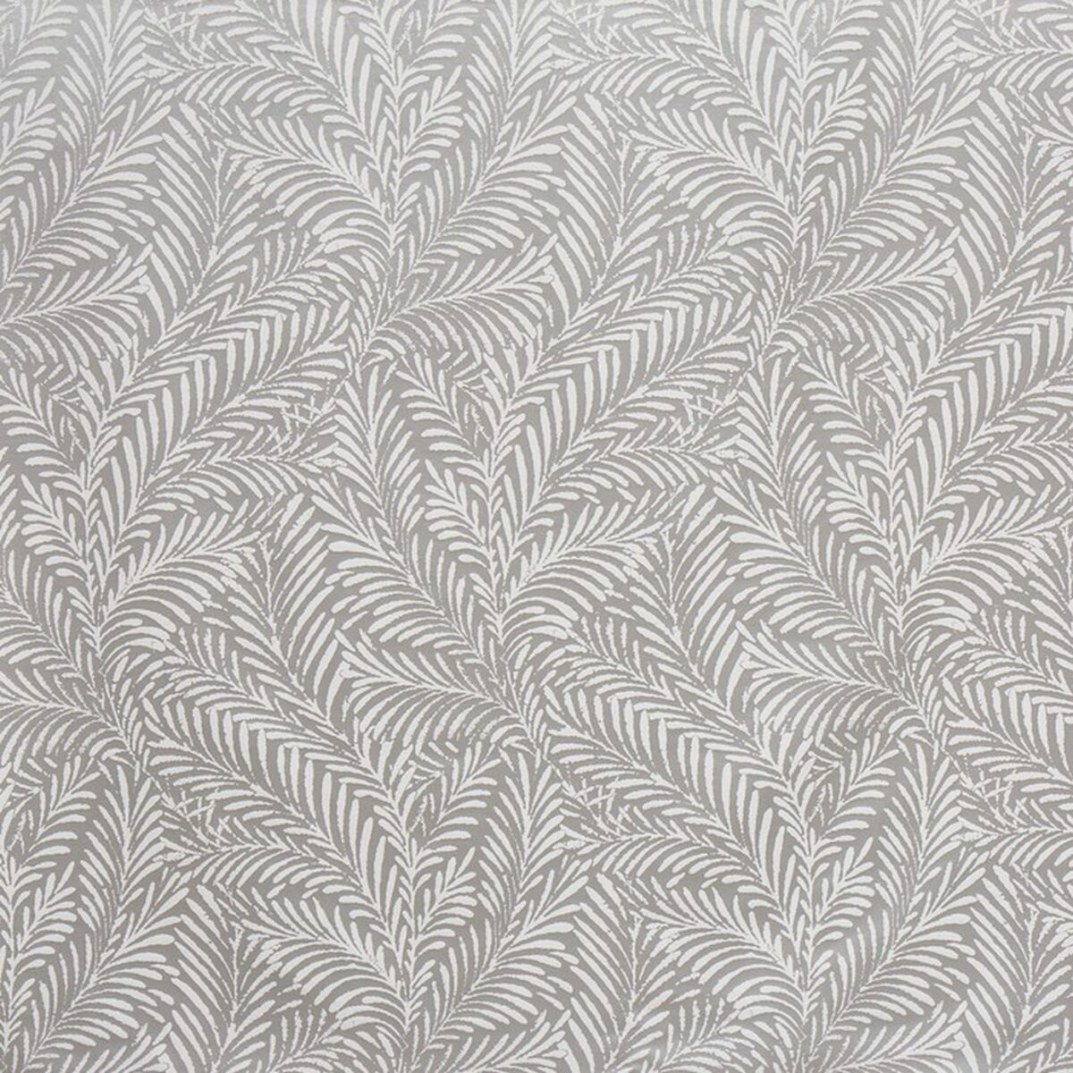 Acoustic Fabric - Platinum by black-grey botanical jacquard fabric from Prestigious Textiles
