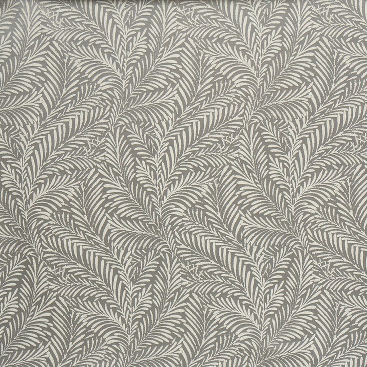 Acoustic Fabric - Zinc by black-grey botanical jacquard fabric from Prestigious Textiles