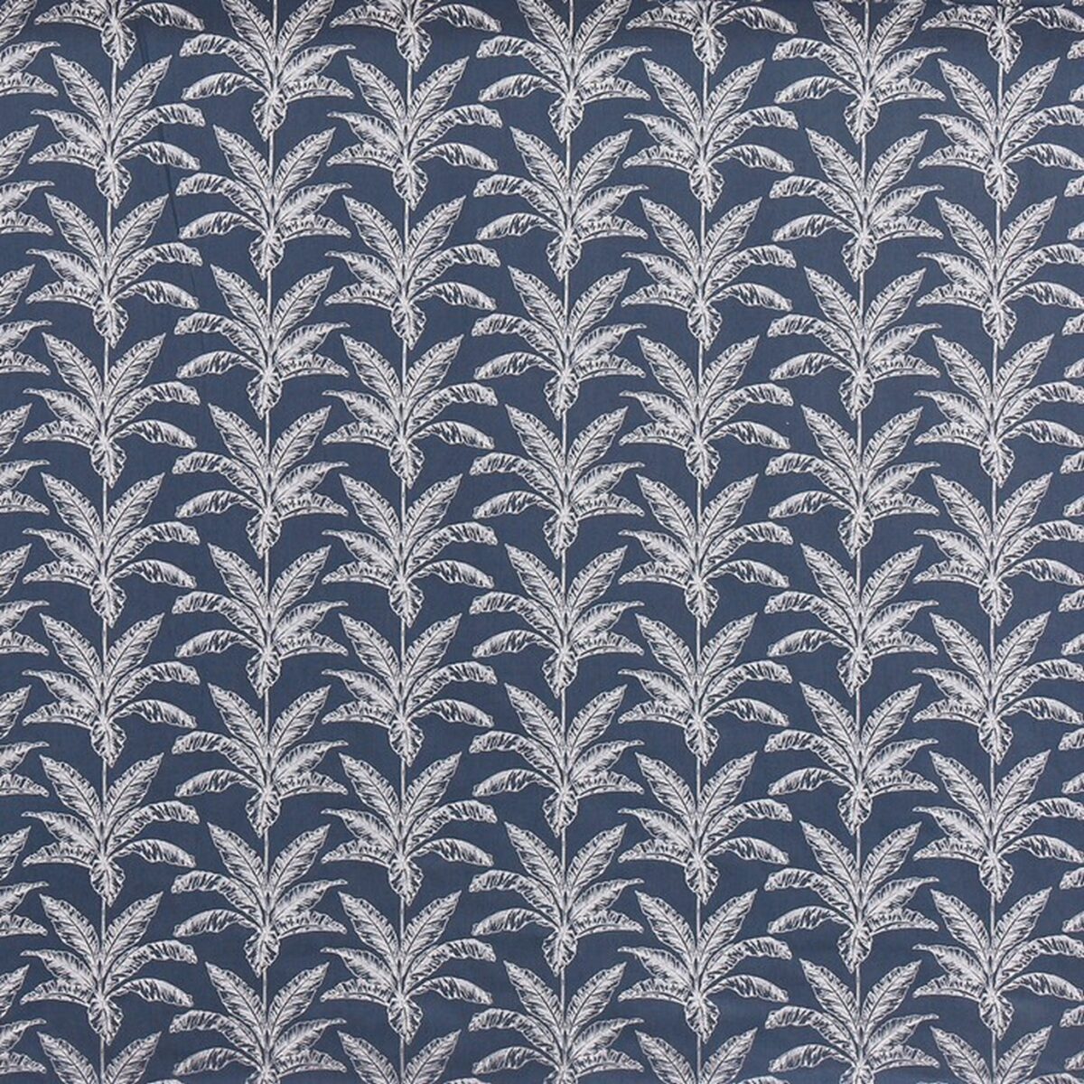 Allegro Fabric - Cobalt by blue botanical embroideried fabric from Prestigious Textiles