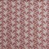 red botanical embroideried fabric from Prestigious Textiles