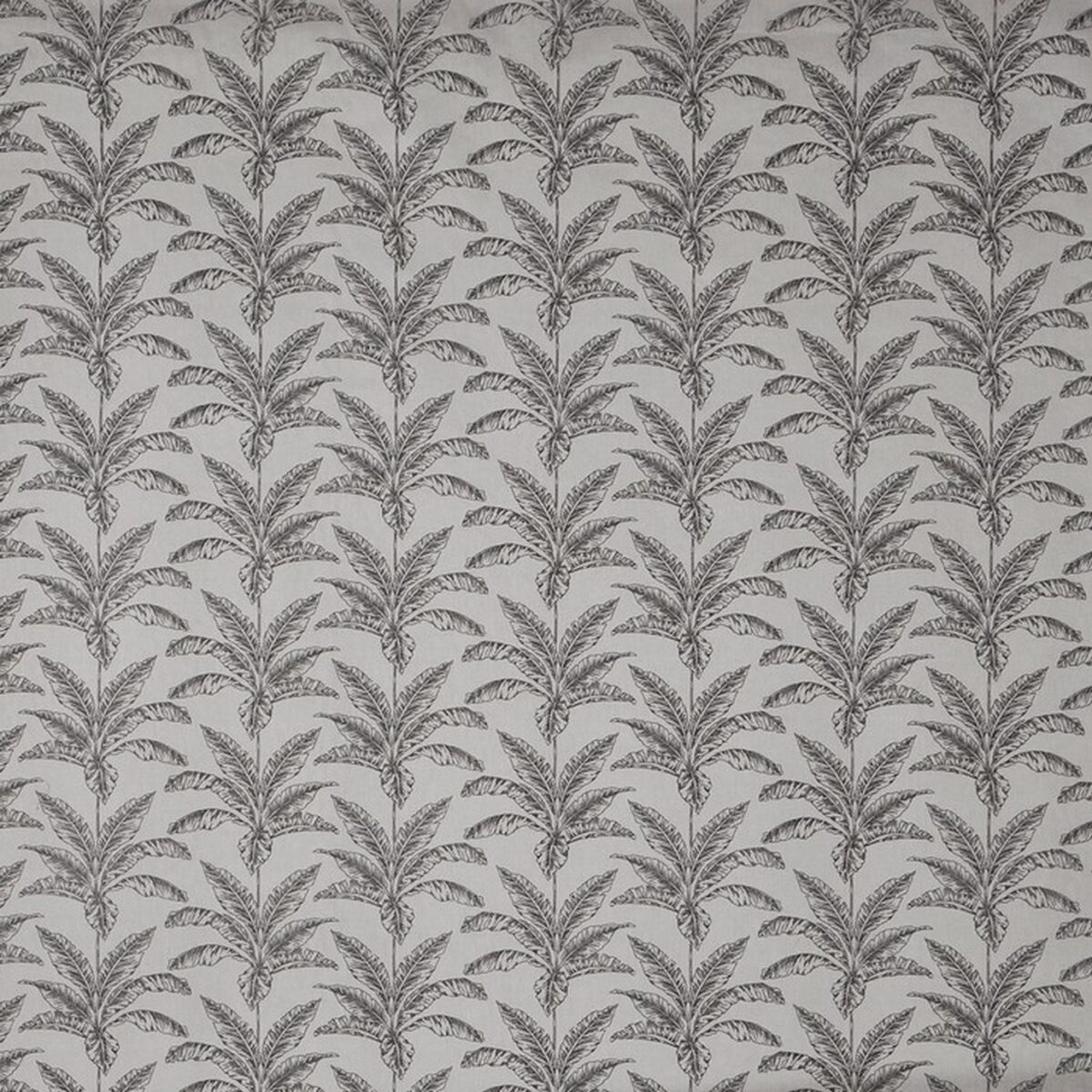 Allegro Fabric - Onyx by black-grey botanical embroideried fabric from Prestigious Textiles