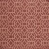 red geometric jacquard fabric from Prestigious Textiles