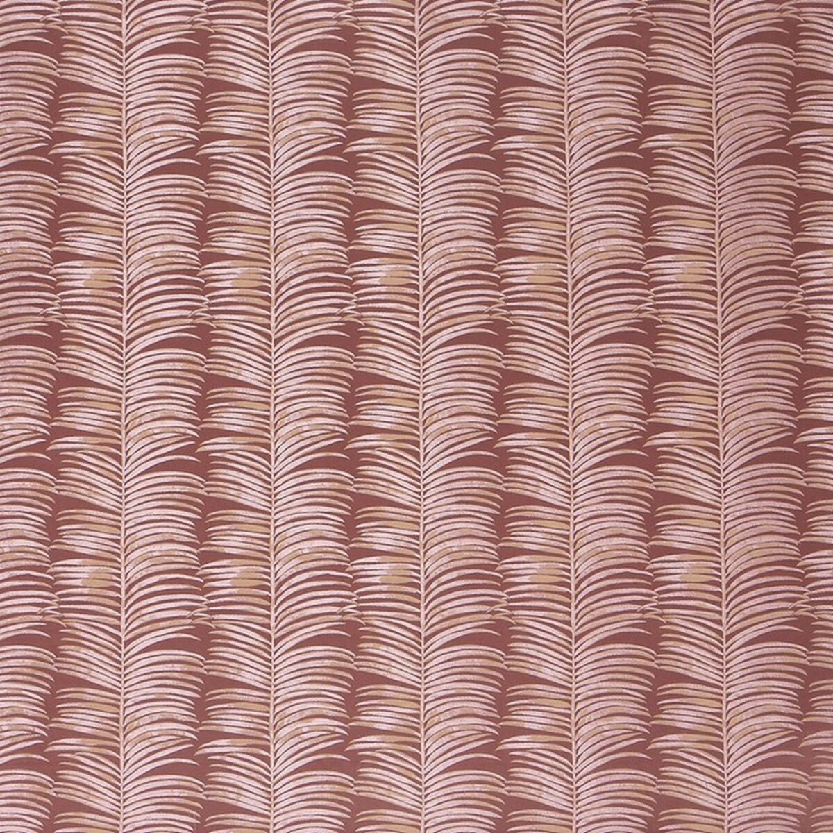 red botanical jacquard fabric from Prestigious Textiles