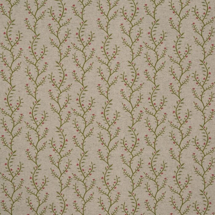 Boughton Fabric - Poppy swatch