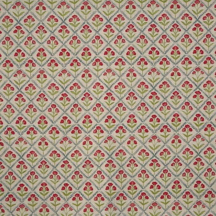 Chatsworth Fabric - Poppy swatch