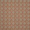 orange geometric printed fabric from Prestigious Textiles